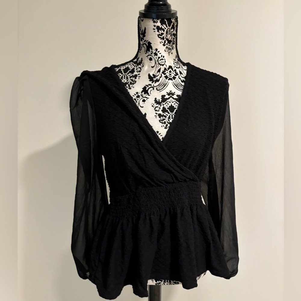 Maurice’s smocked waist blouse - Picture 5 of 8